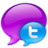 Small Twitter Logo in Blue